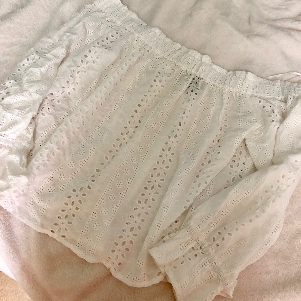 Lace Off-Shoulder Top